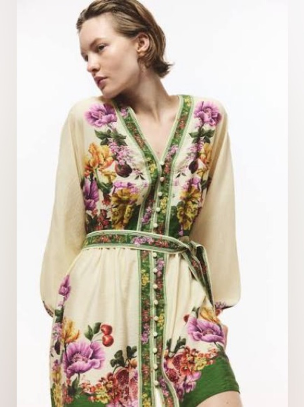 BNWT H&M floral dress size L